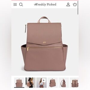 Freshly Picked Classic Diaper Bag - Pink